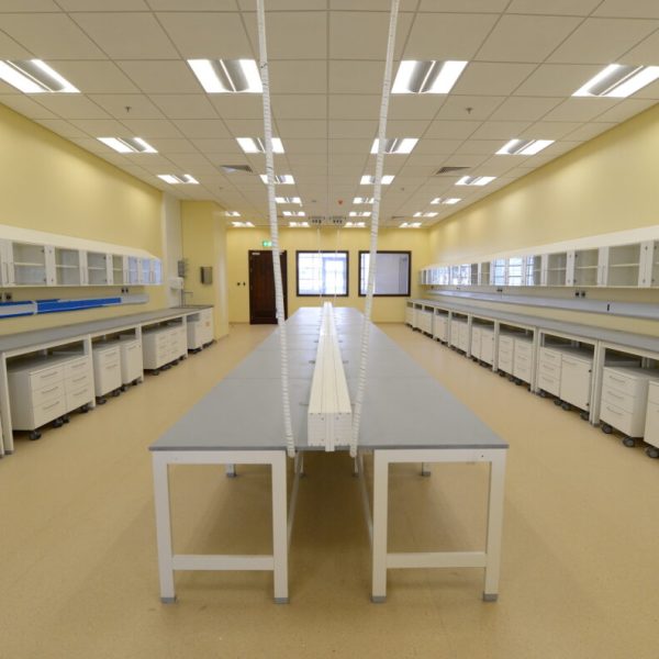 Research building at King Saud Bin Abdulaziz University for Health Sciences