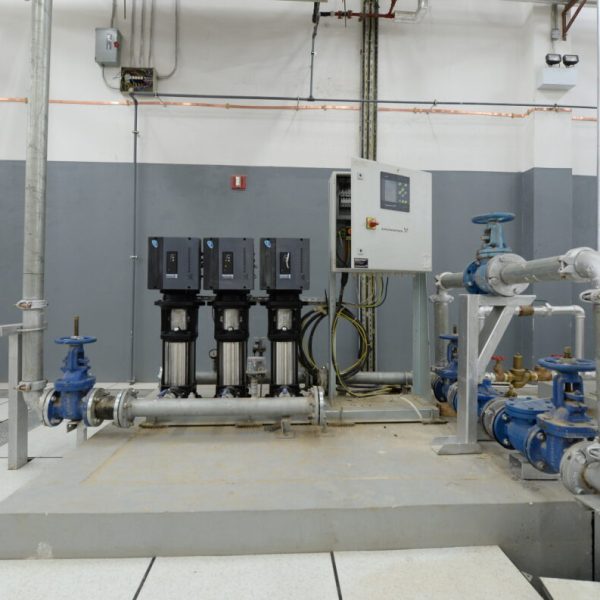 Administration building at King Saud Bin Abdulaziz University for Health Sciences