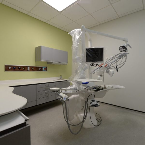 Educational buildings at King Saud Bin Abdulaziz University for Health Sciences