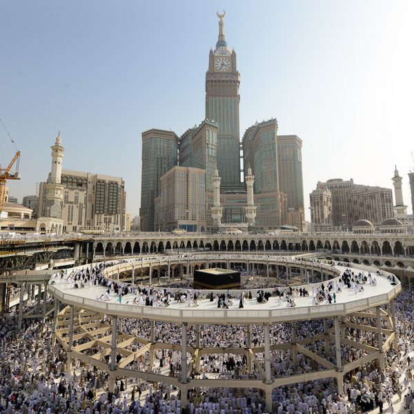 Infrastructure works supporting The Holy Mosque expansion