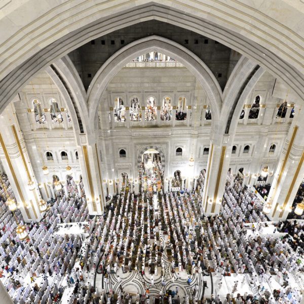 Exterior view of The Holy Mosque third expansion project