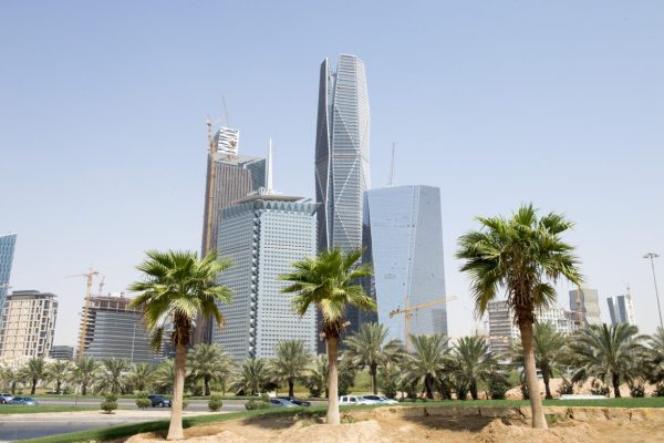 PIF Tower is a Centerpiece of the King Abdullah Financial District at 385 meters high and 242,000 square meters built-up area for office space, including a 450 seat state-of-the-art auditorium
